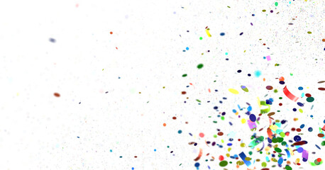 confetti png. Gold confetti falls from the sky. Glittering confetti on a transparent background. Holiday,