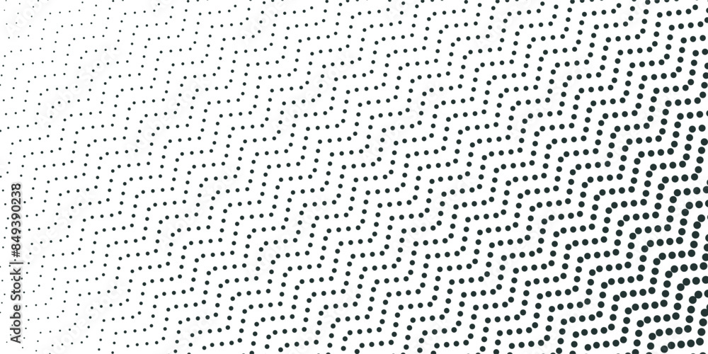 Poster dot pattern seamless background. polka dot pattern template monochrome dotted texture