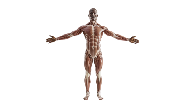 Human anatomy on a transparent background - Powered by Adobe