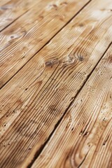 A close-up shot of a wooden table with a cup of coffee on it, perfect for a morning routine or office setting