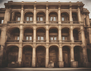 Fototapeta premium facade of a building