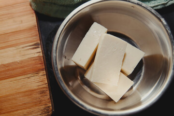 Paneer Delight Fresh Cubes Ready for Cooking