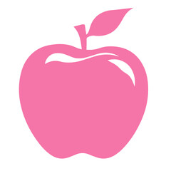 A apple silhouette