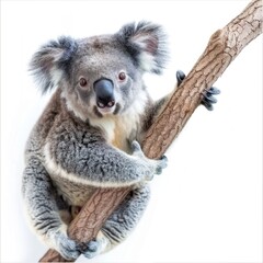 Naklejka premium Koala isolated on white background 