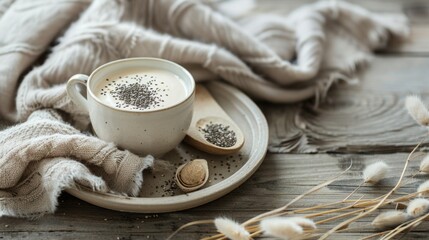 Cup of coffee boho image