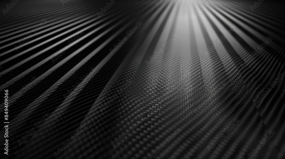 Poster a close-up shot of a metal surface in black and white tones, suitable for use in technical or indust