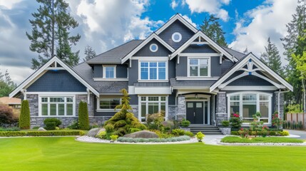 Obraz premium Real estate listings showcase properties for sale or rent, attracting potential buyers or tenants.