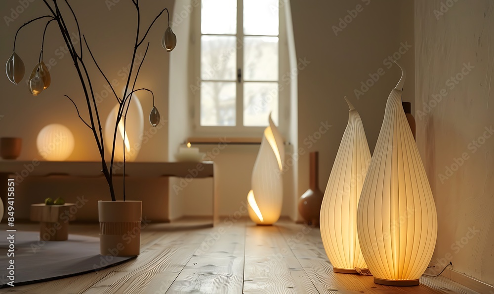 Poster luminary haven enveloping light transforms living spaces