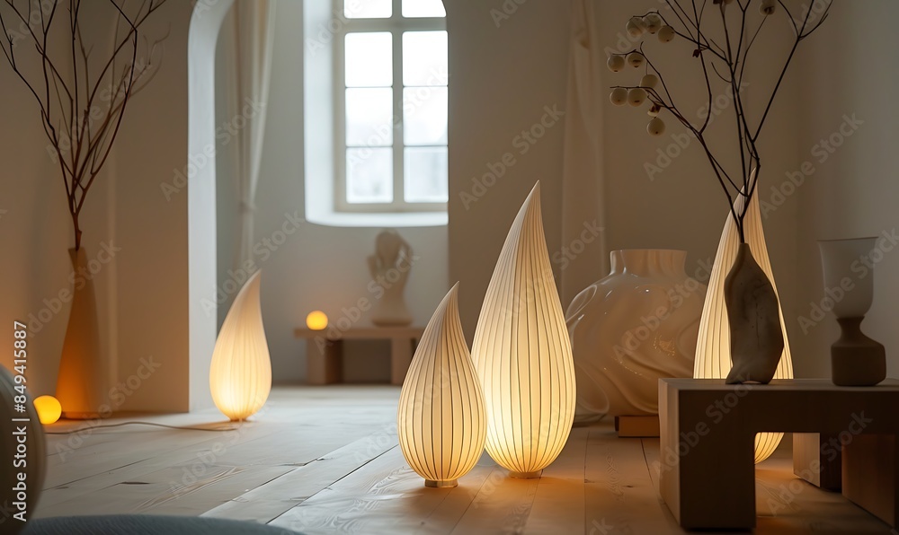 Poster luminary haven enveloping light transforms living spaces