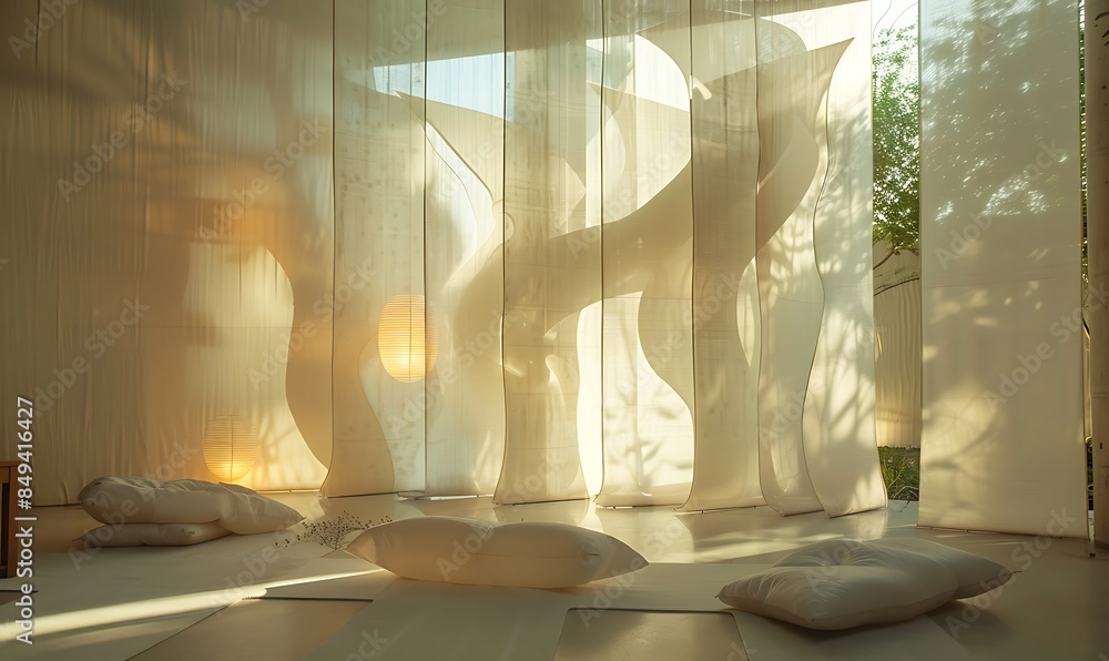 Poster luminary haven enveloping light transforms living spaces