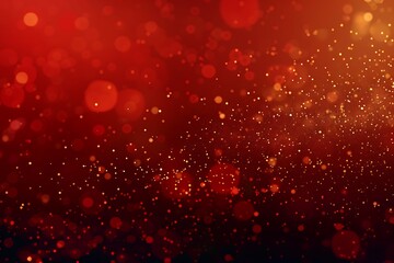 Abstract red blurry bokeh background. 