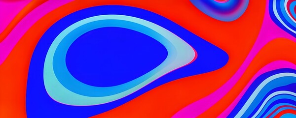 Obraz premium abstract organic shapes