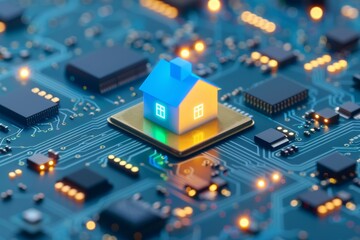 Obraz premium AI driven robotic tutor in a classroom setting, revolutionizing education with advanced interactive learning methods