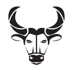 Taurus Icon, Horoscope Tattoo, Vector 