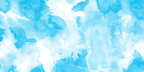 Abstract blue smoke on black background, brush painted blue background used in weeding card, cover, graphics design and web design. Blue misty dark background, old style dark blue grunge texture.