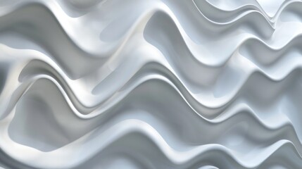 Obraz premium A detailed view of wavy patterns on a surface