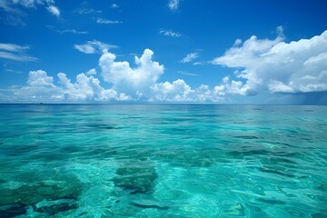 Obraz premium Exotic destination with beautiful blue sea