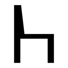 3d render of a chair