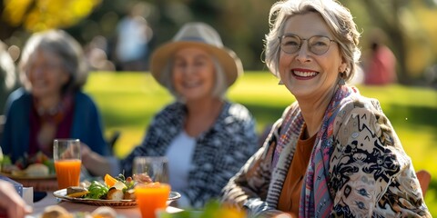 Crafting Tailored Senior Events Picnics and Cultural Gatherings for Enriched Joy. Concept Senior Events, Picnics, Cultural Gatherings, Enriched Joy, Tailored Crafting