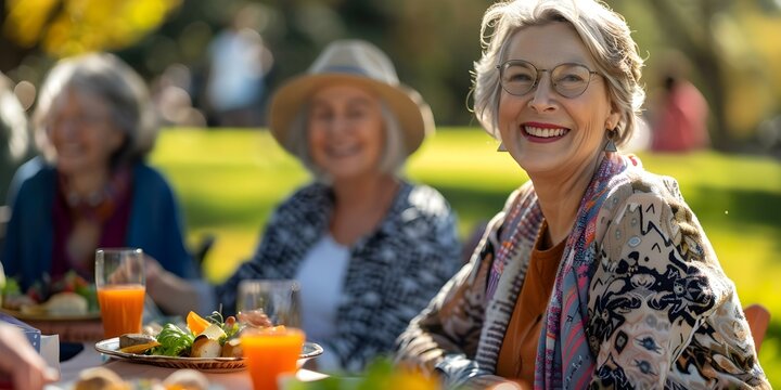 Crafting Tailored Senior Events Picnics and Cultural Gatherings for Enriched Joy. Concept Senior Events, Picnics, Cultural Gatherings, Enriched Joy, Tailored Crafting