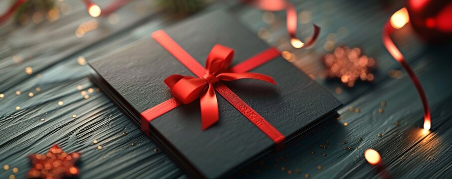 Gift card mockup with a customizable design, great for showcasing your gift card offerings. Hyperrealistic 4K photo.