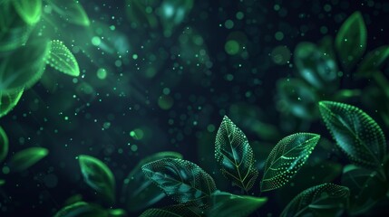 Digital binary leaves