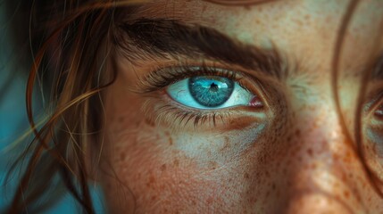 A close-up of a person's face, with a focused and contemplative expression, symbolizing deep thinking and logical reasoning.