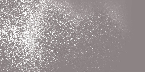 Grey stain rusty metal texture old terrazzo surface isolated overlay decorative vintage vector background.