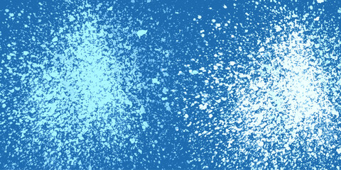 Blue stain rusty metal texture isolated abstract vintage grunge background.