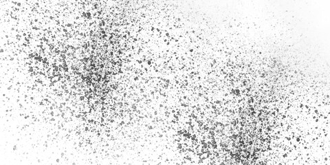 Black and white stain rusty metal texture isolated grunge paper texture vintage surface background.