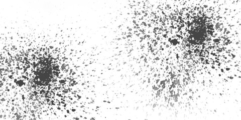 Black and white stain rusty metal texture isolated grunge paper texture vintage surface background.