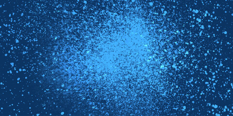 Blue stain rusty metal texture abstract grunge vintage vector background.