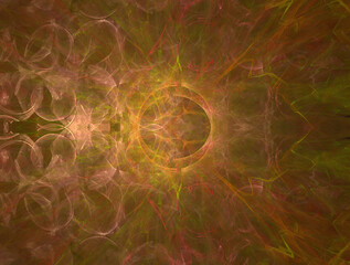Imaginatory fractal abstract background Image