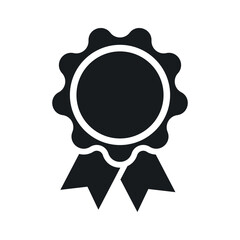 award approval medal icon symbol vector 