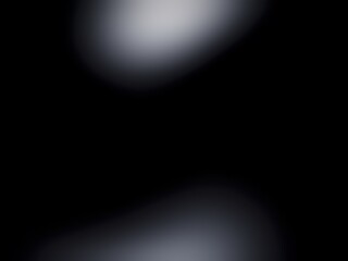 Black background with shiny light layer, light gradient on blackcolor