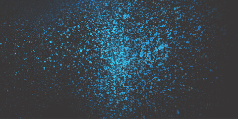 Blue stain rusty metal texture isolated abstract vintage grunge background.