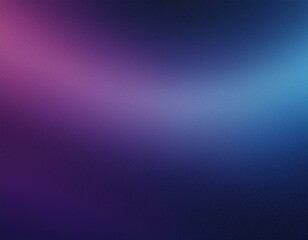 Obraz premium Dark blue purple color gradient background, grainy texture effect, web banner abstract design, copy space