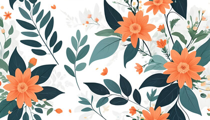 Vector flowers