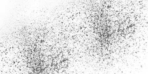 Black and white stain rusty metal texture isolated abstract vintage grunge background.