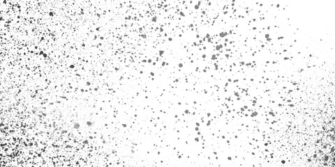 Black and white stain rusty metal texture isolated abstract vintage grunge background.