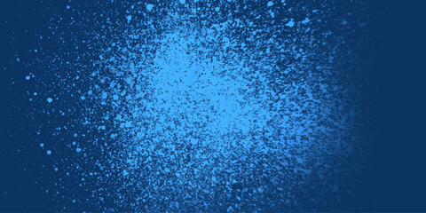 Blue stain rusty metal texture isolated abstract vintage grunge background.