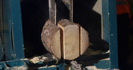 wood industry wood cutting machine