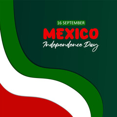 mexico independence day vector background. it is suitable for card, banner or poster