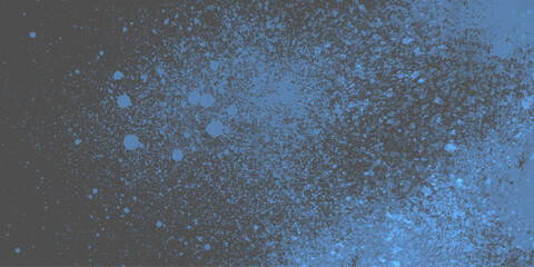 Blue stain rusty metal texture isolated abstract vintage grunge background.