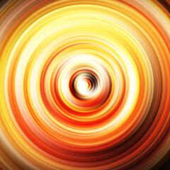 Colorful radial motion effect. Abstract rounded background. Color curves and sphere. Multi color gradient rings and circles wallpaper. Colored texture backdrop and banner.