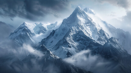 Snowy mountains