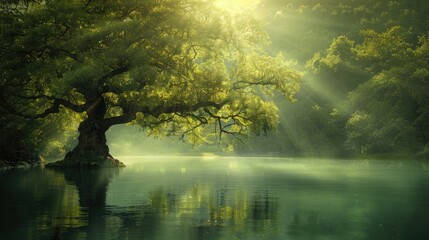 Fototapeta premium Nature s Enchanting Embrace NaturePhotography