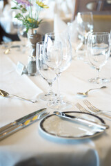 Elegant Table Setting for Formal Dining