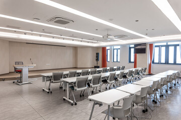 modern auditorium in university