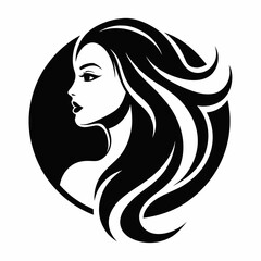 vector-template-abstract-logo-for-woman-salons-and